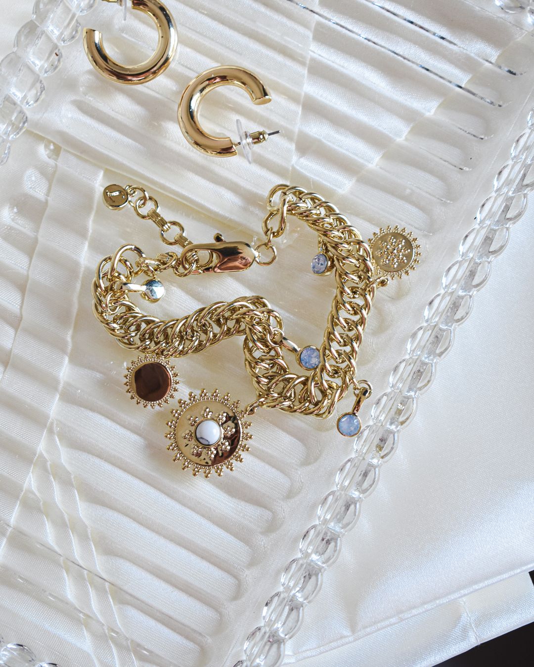 Beaded Bracelet and Accessories Set