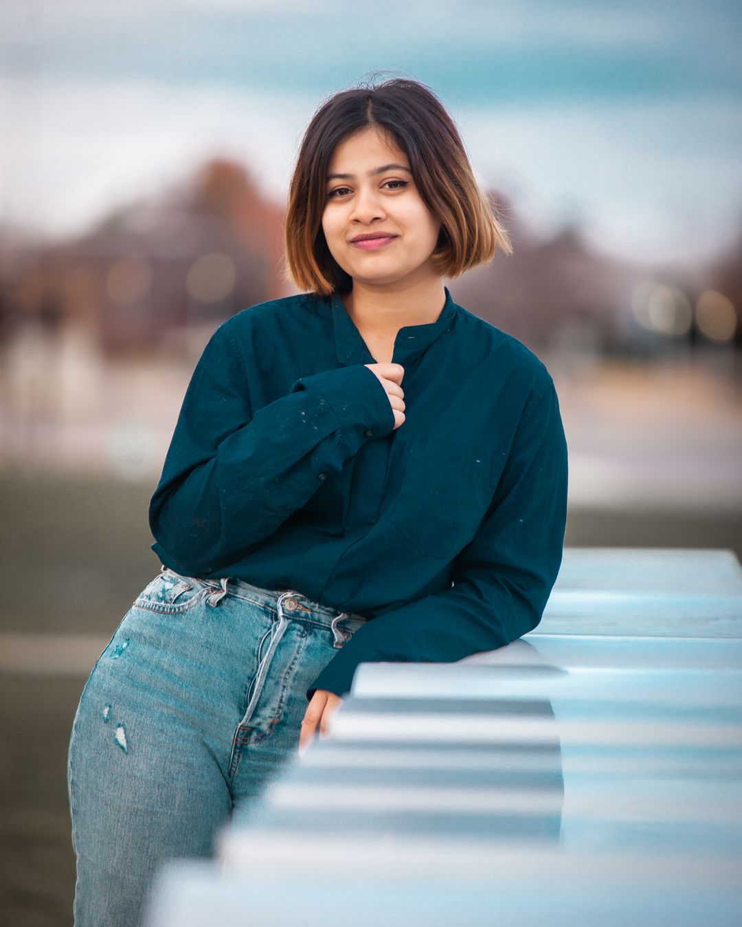 Casual Long-Sleeve Top