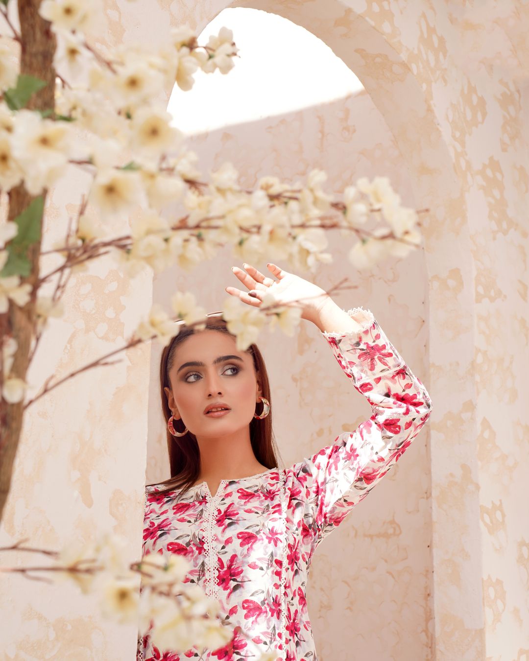 Floral Print Tunic Dress