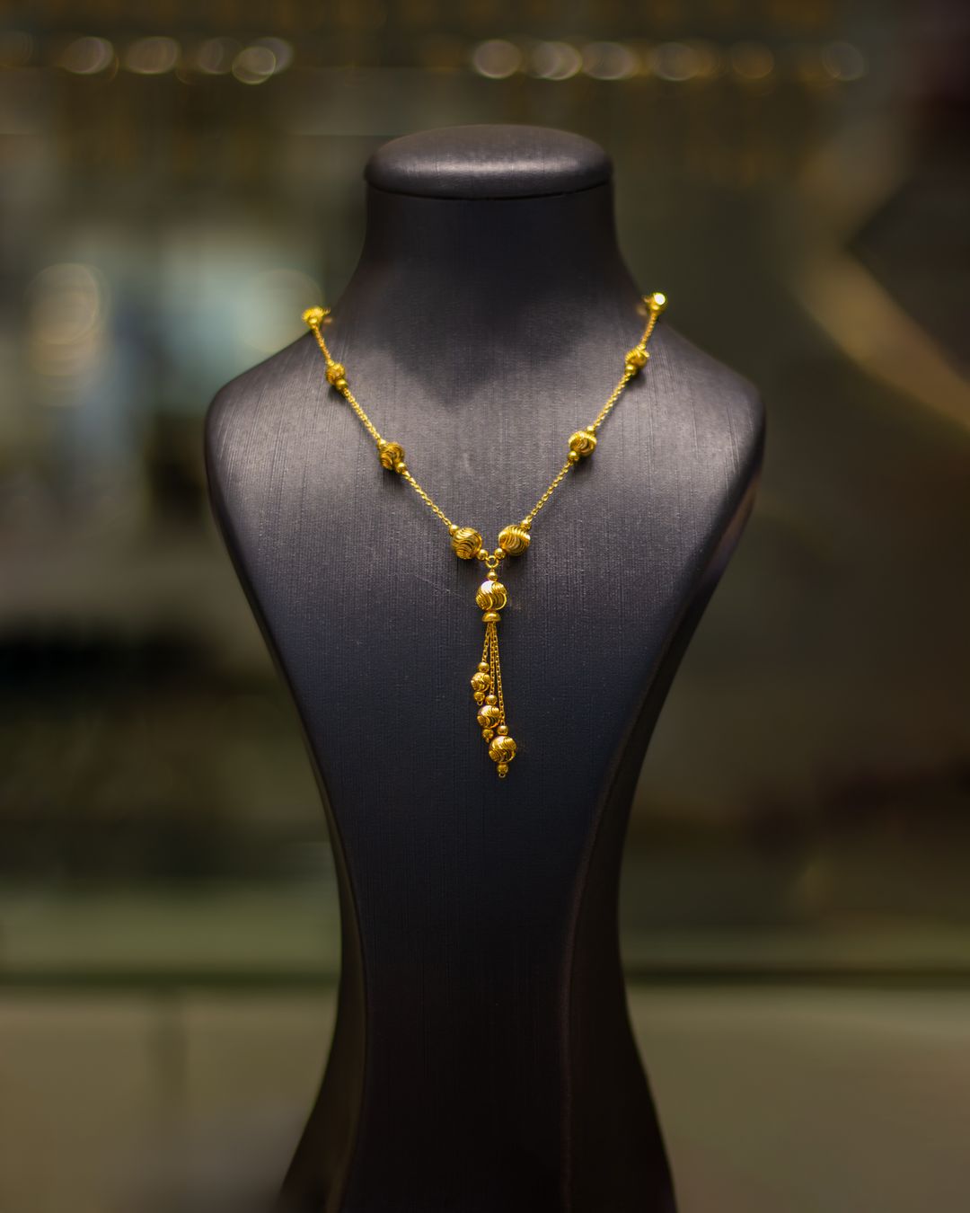 Gold Plated Layered Necklace Set thumbnail 2