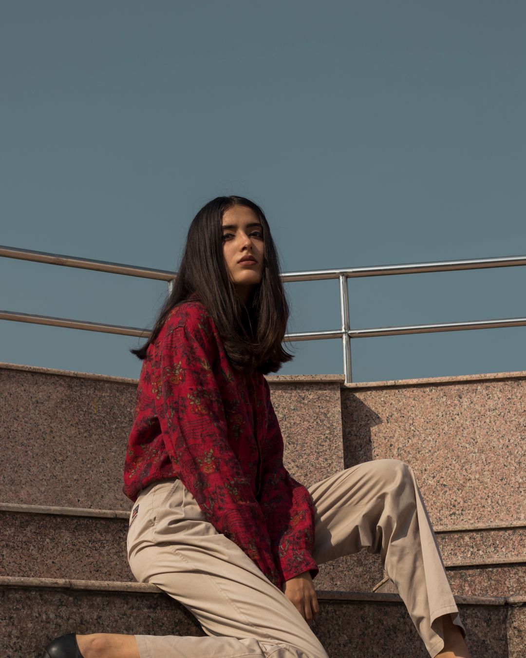 Maroon Casual Shirt thumbnail 3