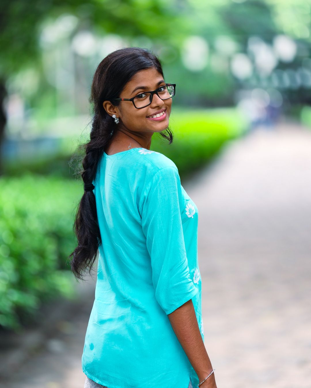 Yellow Floral Kurti Set thumbnail 2